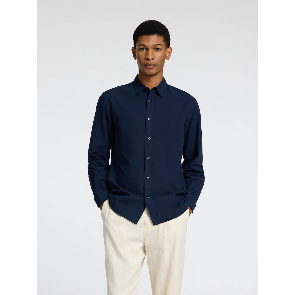 SELECTED HOMME Leinenhemd »NEW-LINEN SHIRT« Unifarben ▷ Für