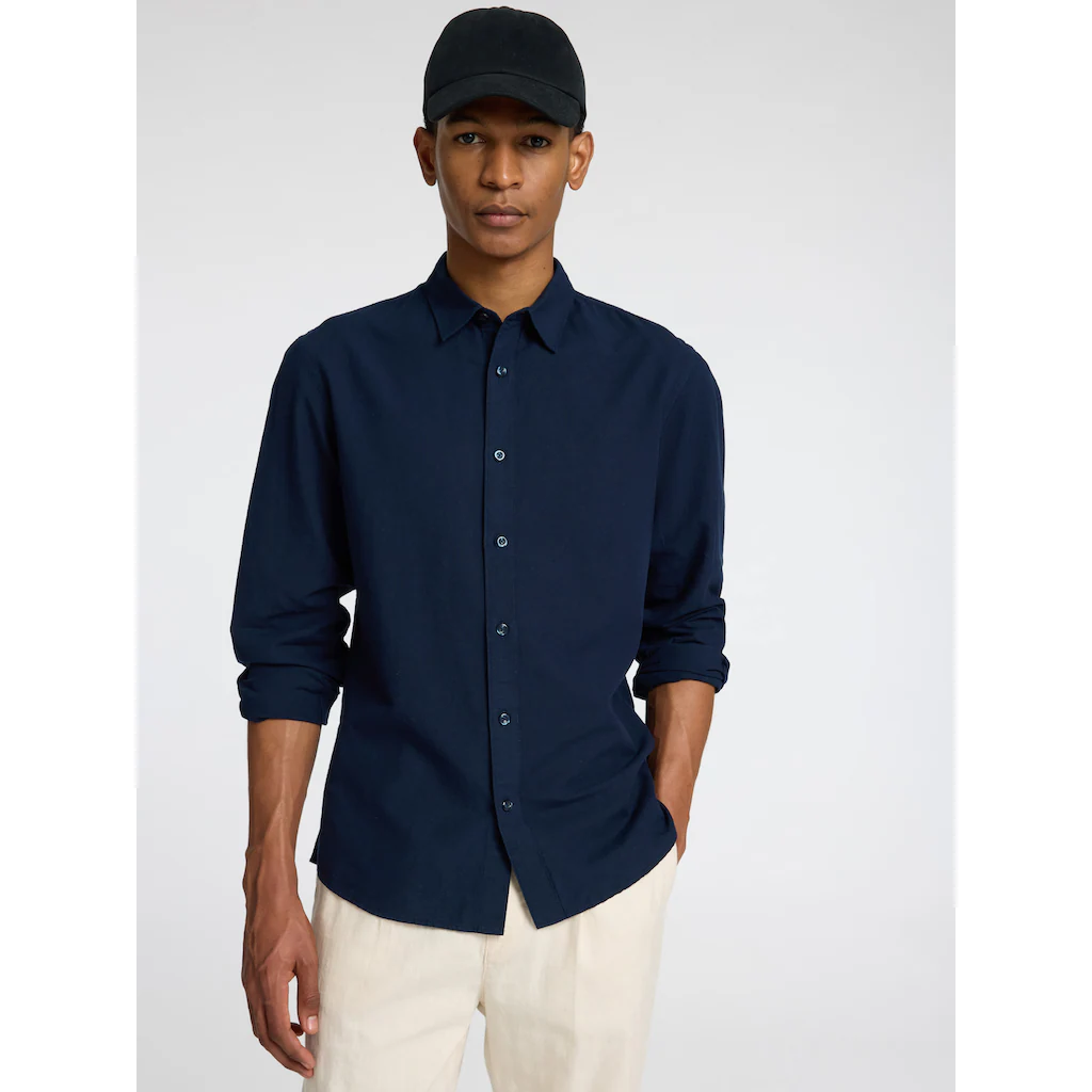 SELECTED HOMME Leinenhemd »NEW-LINEN SHIRT« Unifarben ▷ Für
