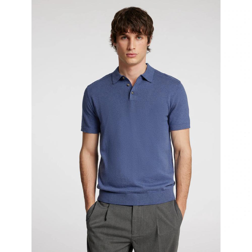 SELECTED HOMME Poloshirt »SLHBERG SS KNIT POLO NOOS« ▷ bestellen