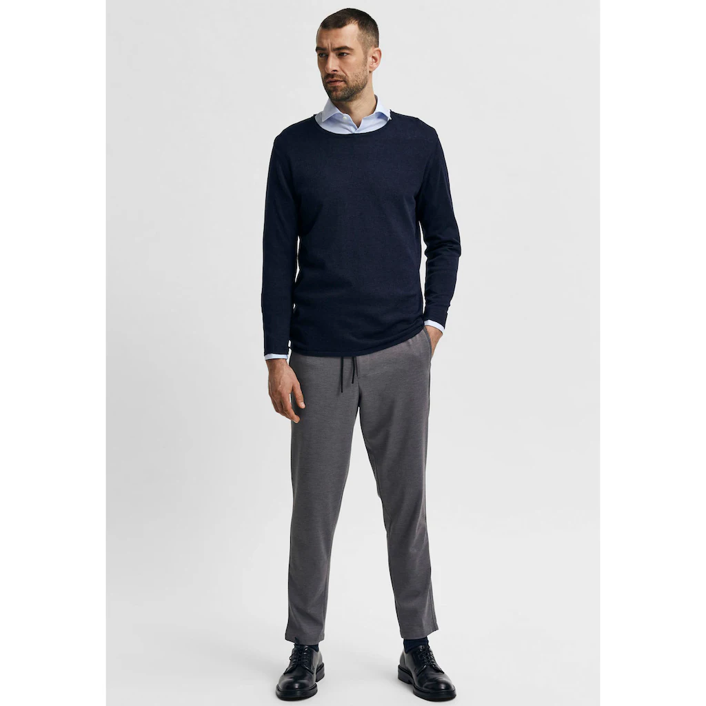 SELECTED HOMME Rundhalspullover »ROME KNIT« ▷ Bestellen