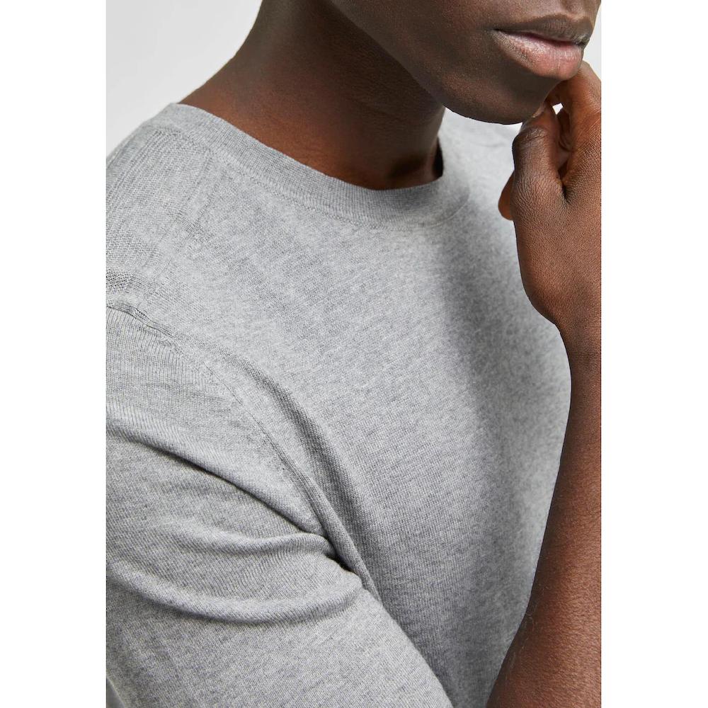 SELECTED HOMME Strickpullover »SLHBERG CREW NECK NOOS« ▷ Für