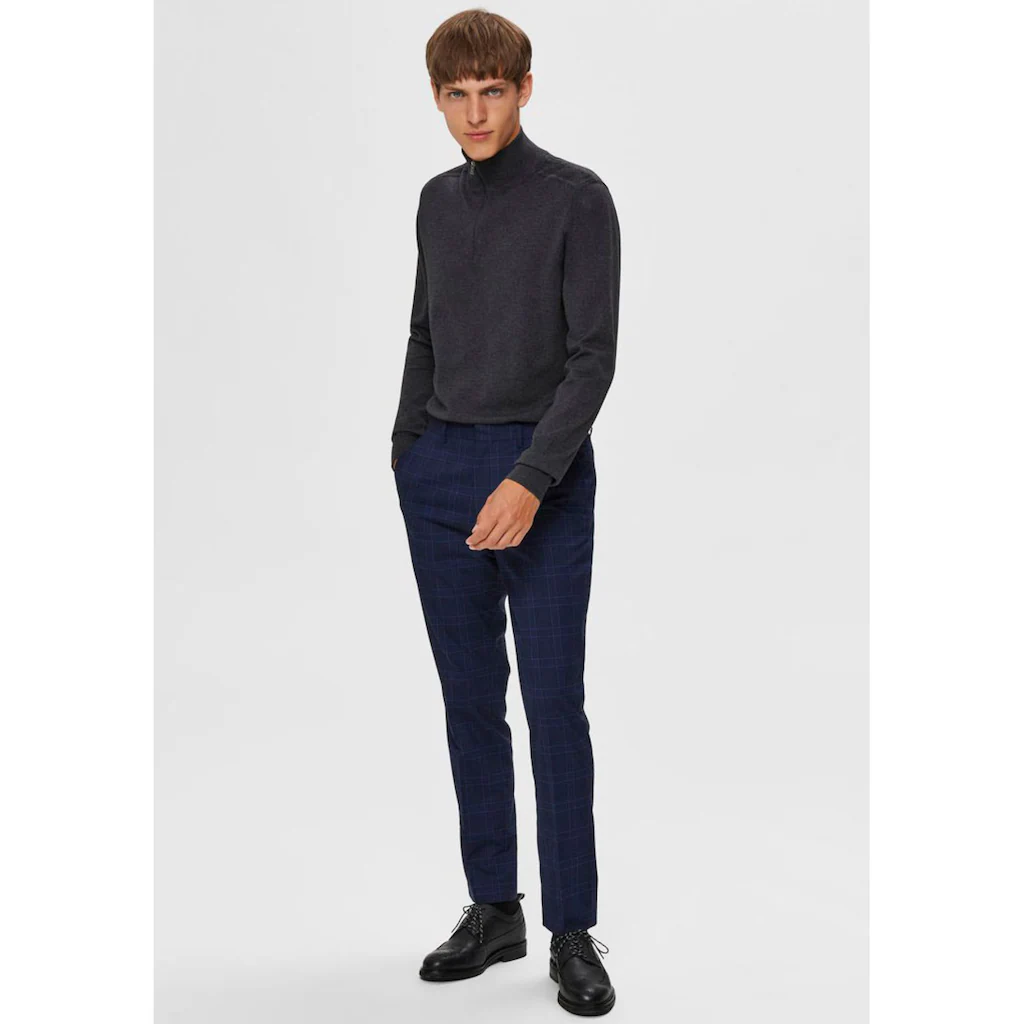 SELECTED HOMME Troyer »SLHBERG HALF ZIP CARDIGAN NOOS« ▷ Kaufen