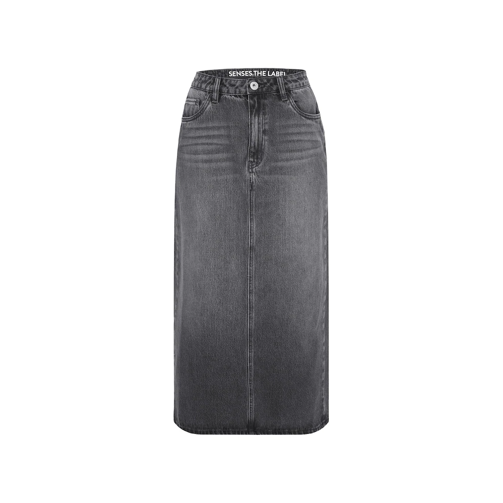 SENSES.THE LABEL Jeansrock Mit Gehschlitz