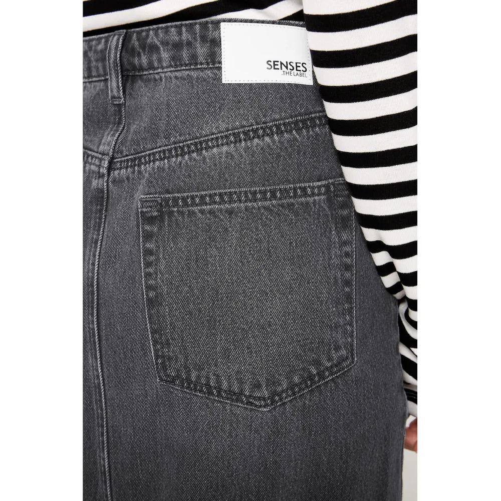 SENSES.THE LABEL Jeansrock Mit Gehschlitz