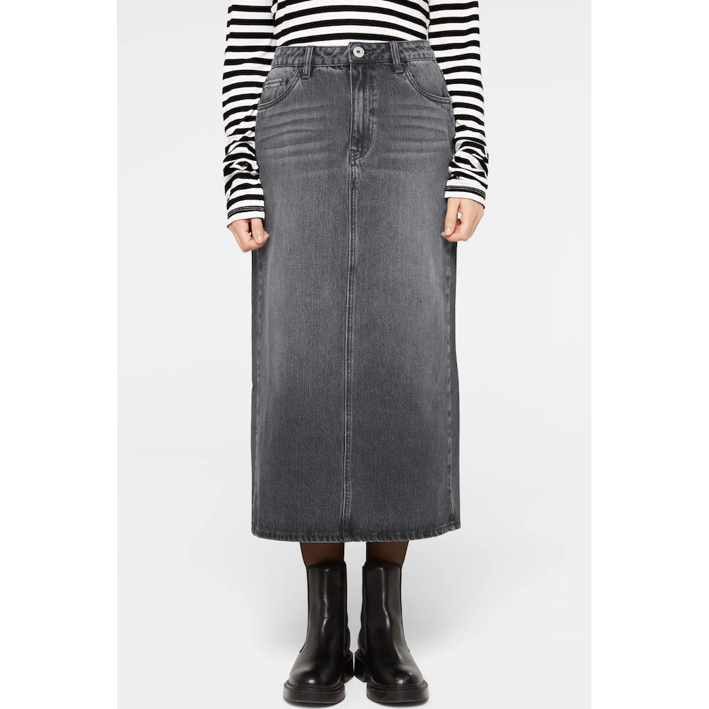 SENSES.THE LABEL Jeansrock Mit Gehschlitz