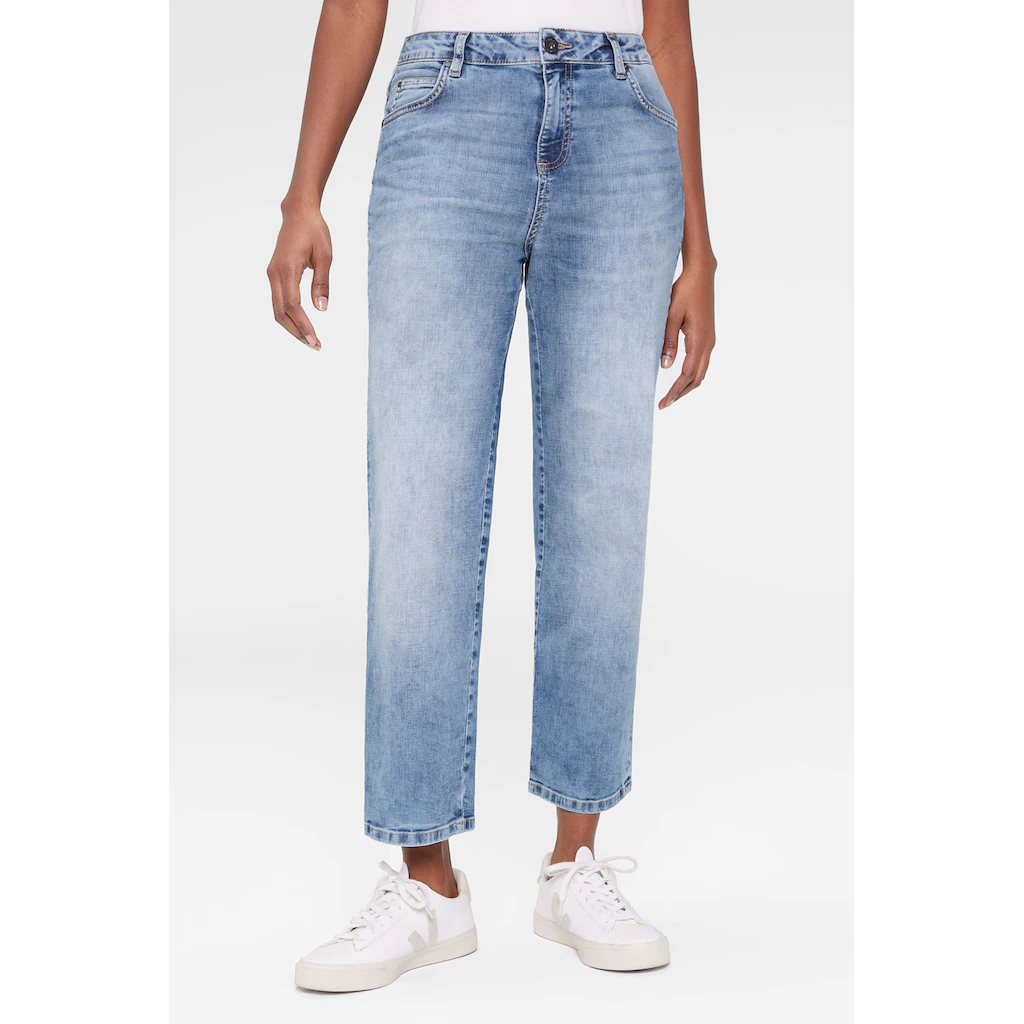 SENSES.THE LABEL Regular-fit-Jeans Mit Verkürztem Bein