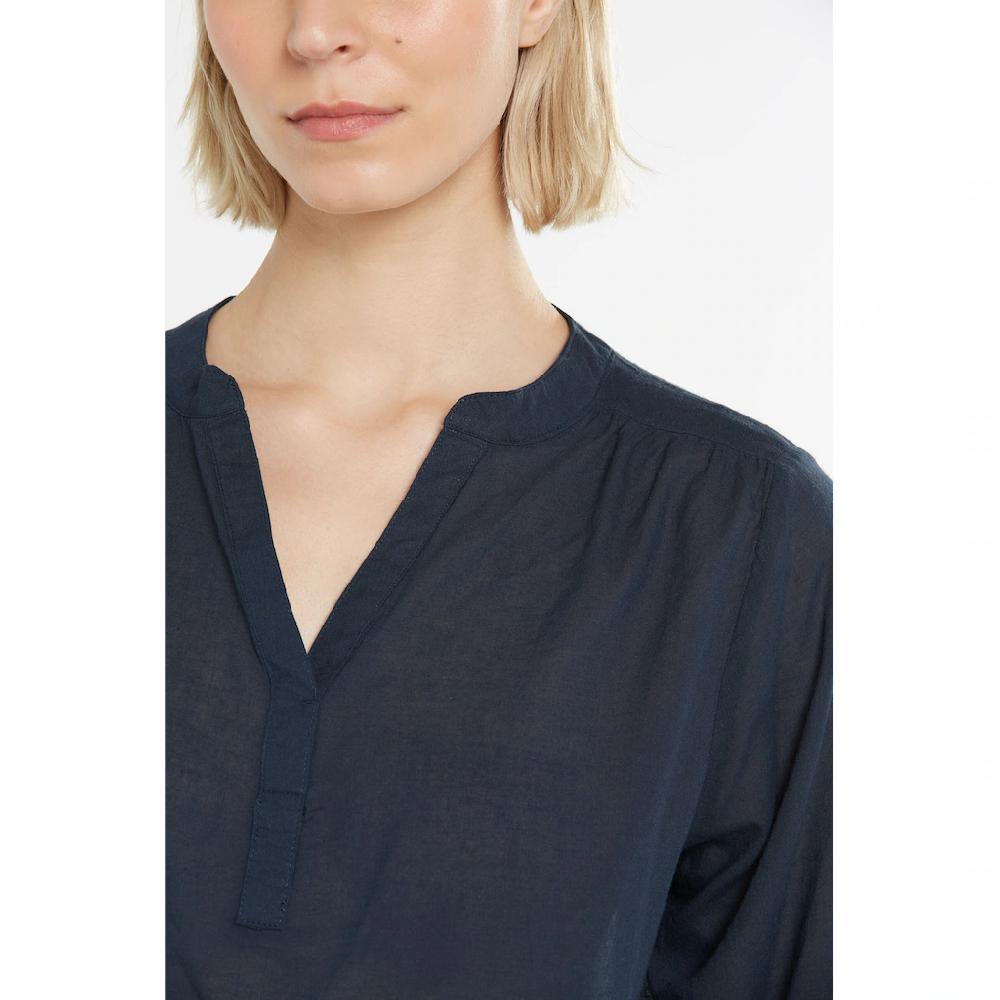 SENSES.THE LABEL Schlupfbluse Mit Tunika Ausschnitt