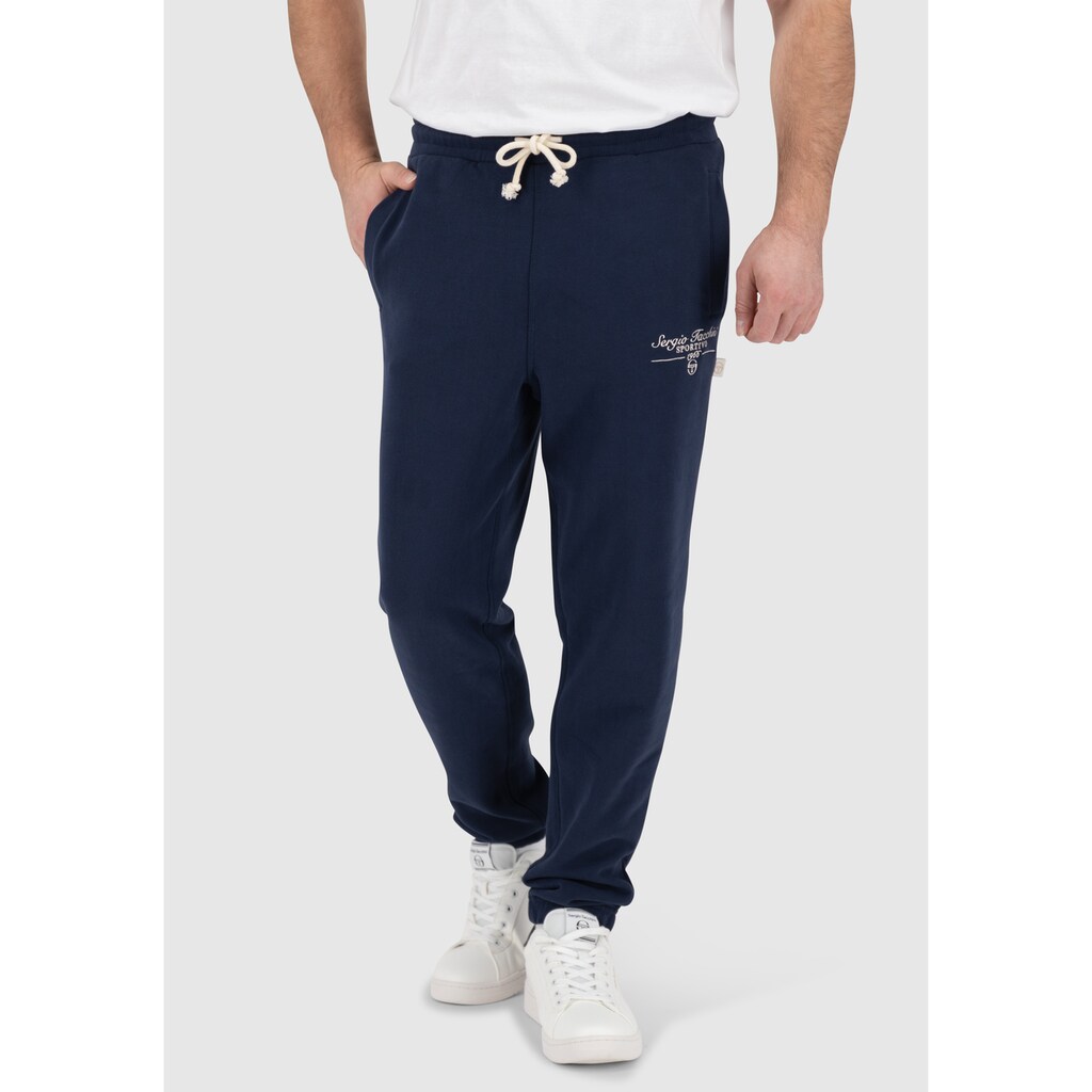 Sergio Tacchini Jogginghose »ORESTE JOGGER Herren« Trainingshose Herren Jogginghose Fleece Sporthose Streetwear Sale Auf Rechnung