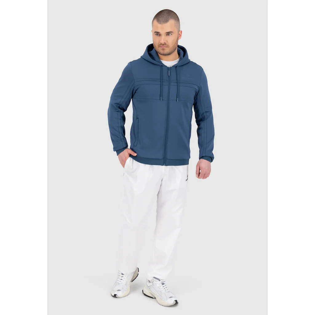 Sergio Tacchini Trainingsjacke »MAJONG HOODIE TRACKTOP Herren« Mit Kapuze Trainingsjacke Herren Leichte Jacke Retro Sportjacke Outdoor Sale