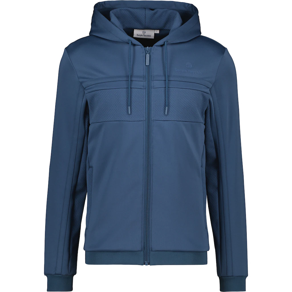 Sergio Tacchini Trainingsjacke »MAJONG HOODIE TRACKTOP Herren« mit Kapuze Trainingsjacke Herren leichte Jacke Retro Sportjacke Outdoor Sale