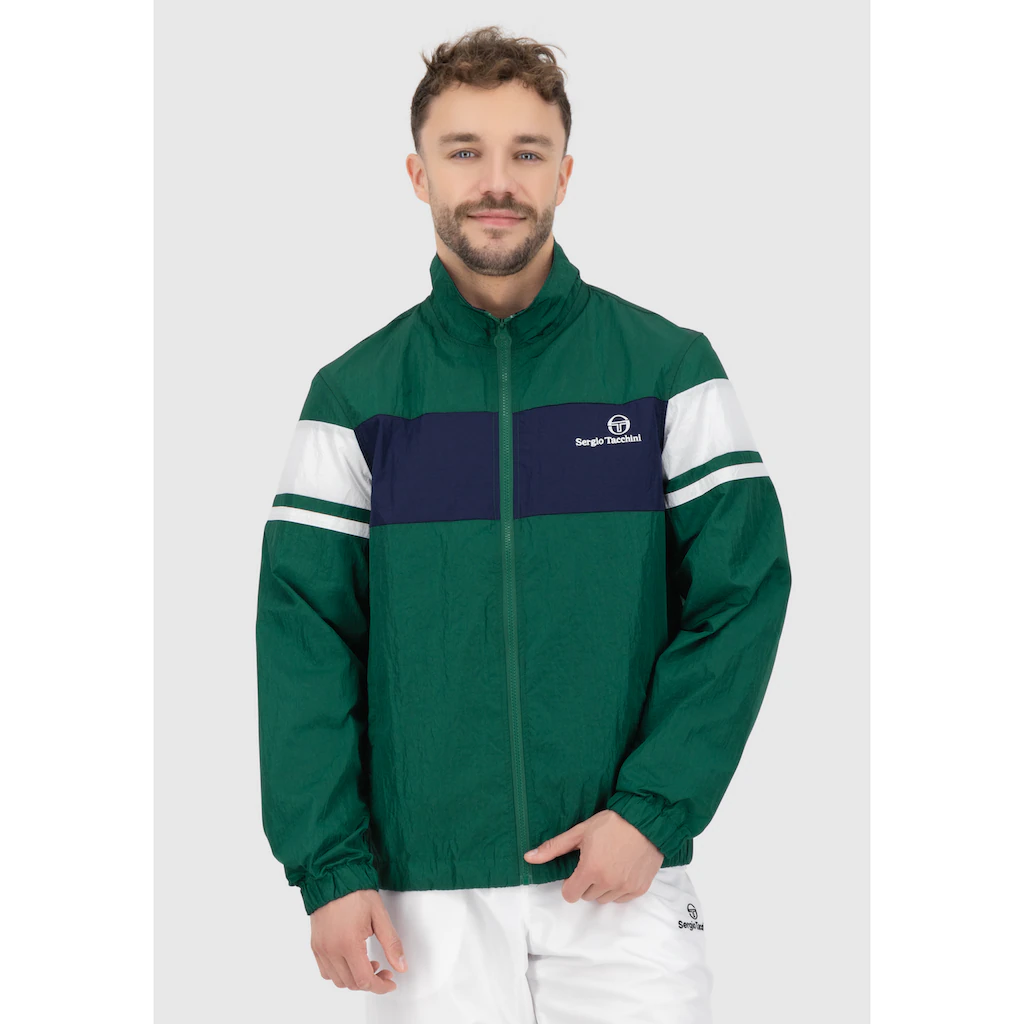 Sergio Tacchini Trainingsjacke »WALLACE TRACK JACKET Herren« Ohne Kapuze Trainingsjacke Herren Leichte Jacke Retro Sportjacke Outdoor Sale ▷ Bestellen