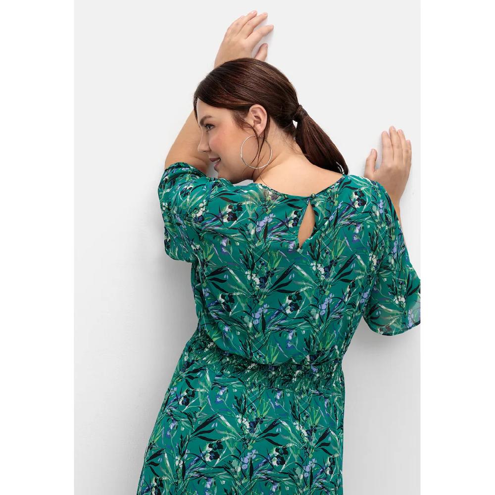 Sheego Abendkleid »Große Größen« Aus Chiffon Mit Unterkleid