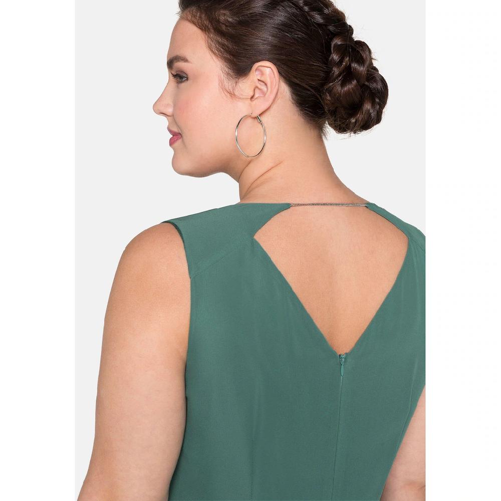 Sheego Abendkleid »Große Größen« In Wickeloptik