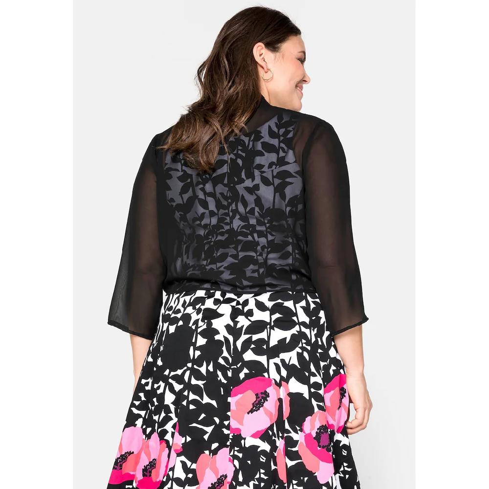 Sheego Bolerojacke »Große Größen« Aus Chiffon