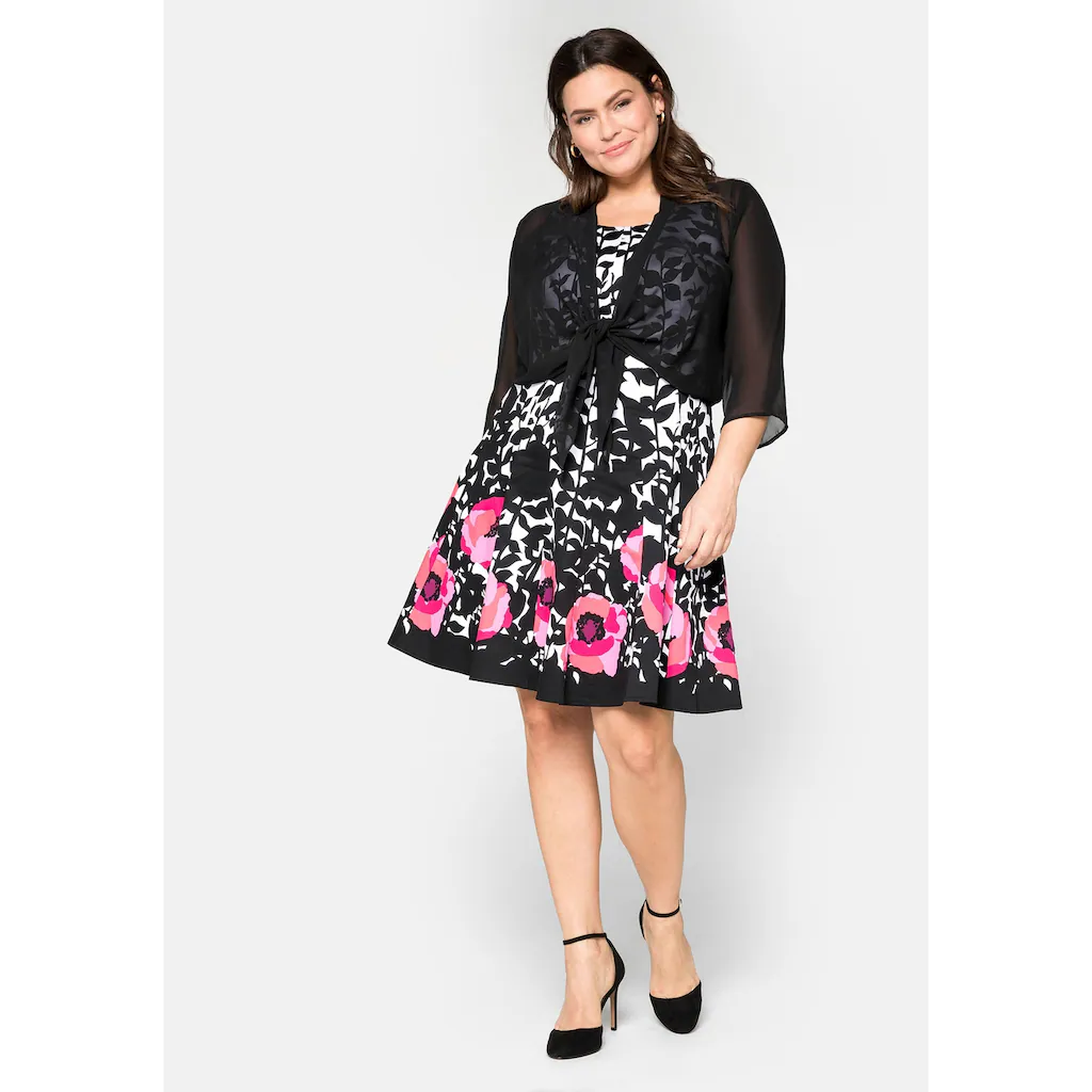 Sheego Bolerojacke »Große Größen« Aus Chiffon