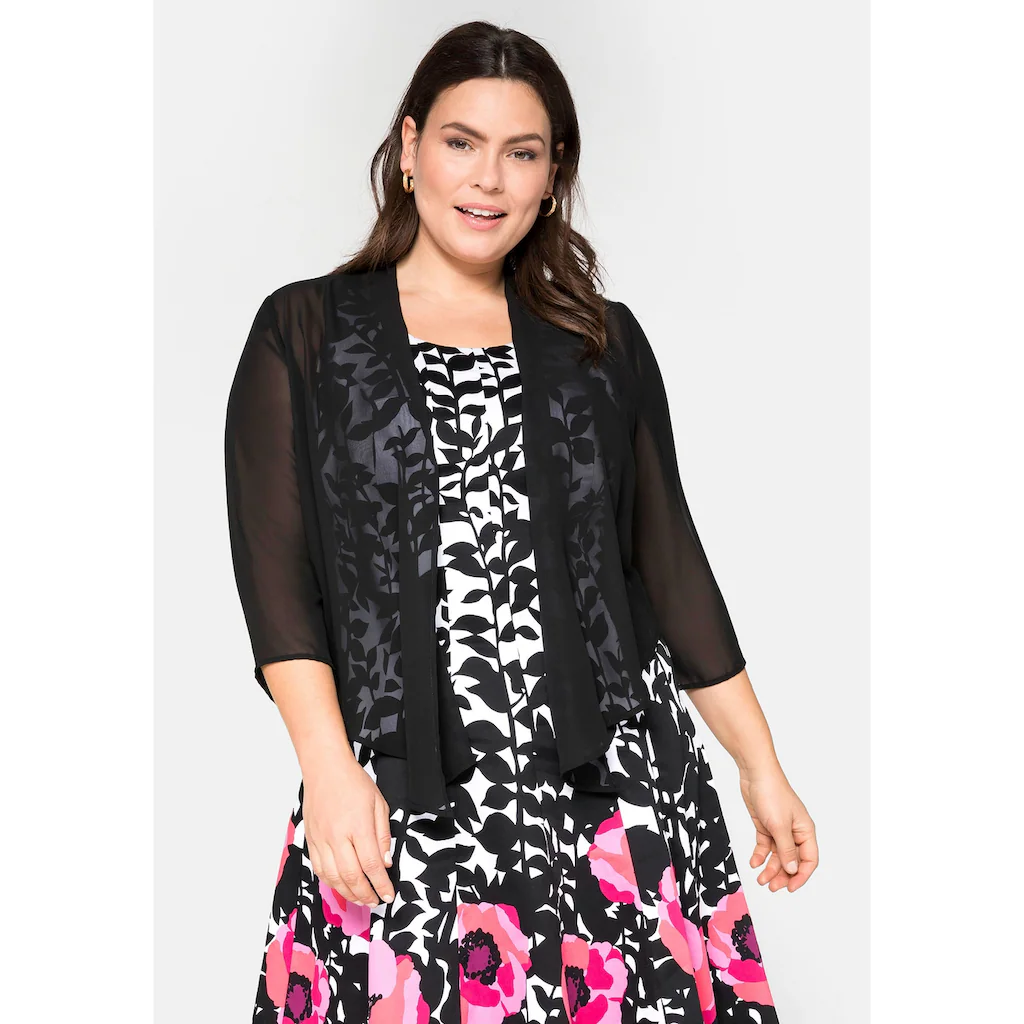 Sheego Bolerojacke »Große Größen« Aus Chiffon