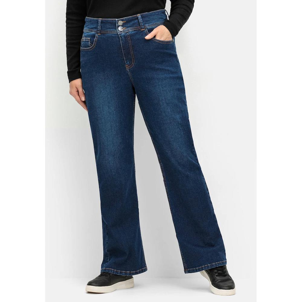Sheego Bootcut-Jeans »Große Größen« Im Curvy-Schnitt MANUELA
