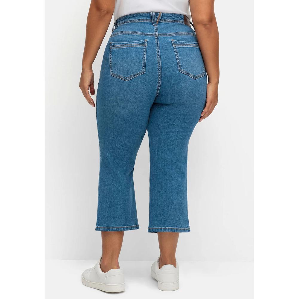 Sheego Bootcut-Jeans »Große Größen« In 7/8-Länge Curvy-Schnitt VERENA