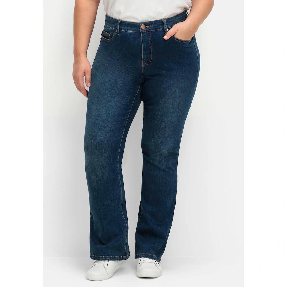 Sheego Bootcut-Jeans »Große Größen« Mit Bodyforming-Effekt