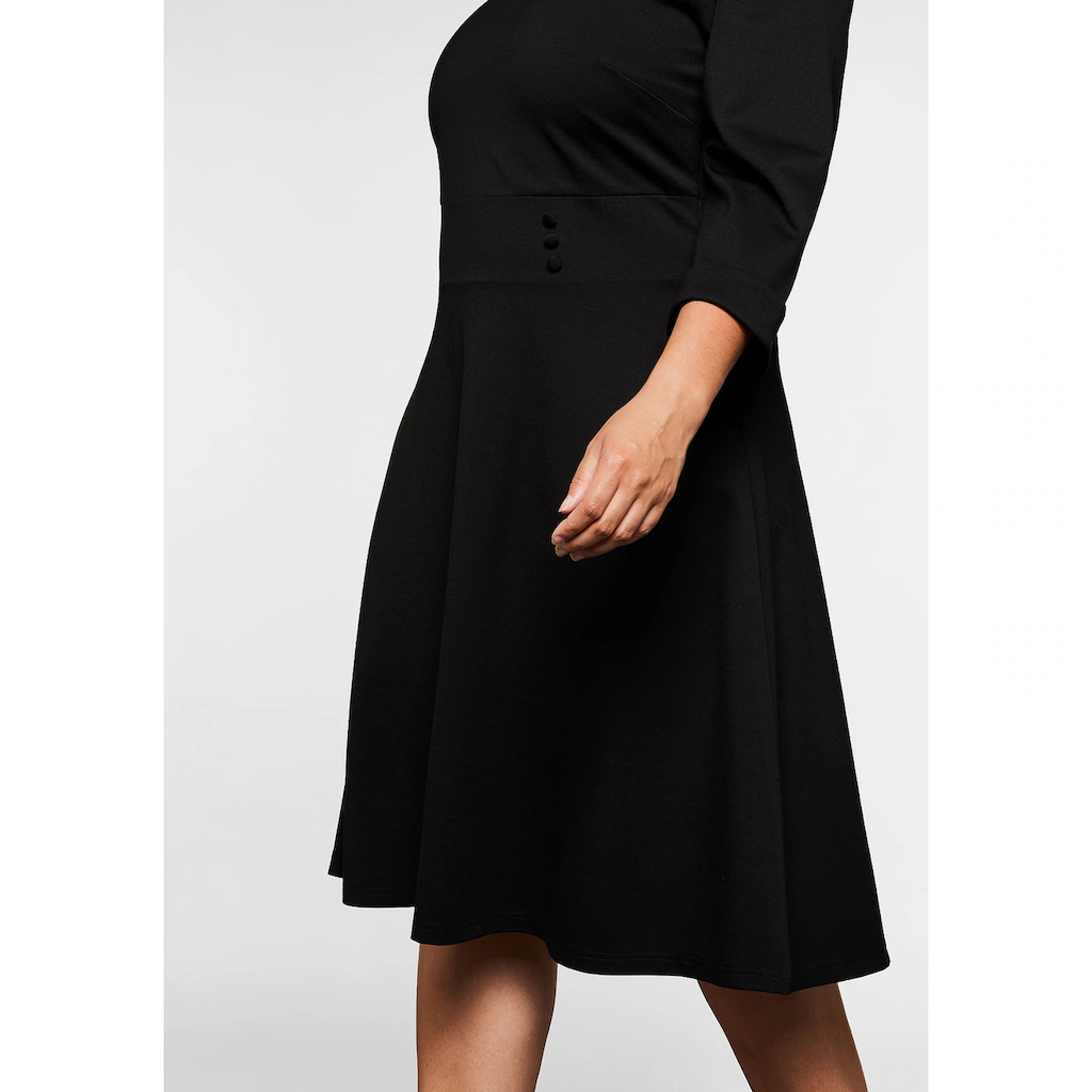 Sheego By Joe Browns Cocktailkleid »Große Größen« In Leichter A-Linie Aus Viskose-Jersey