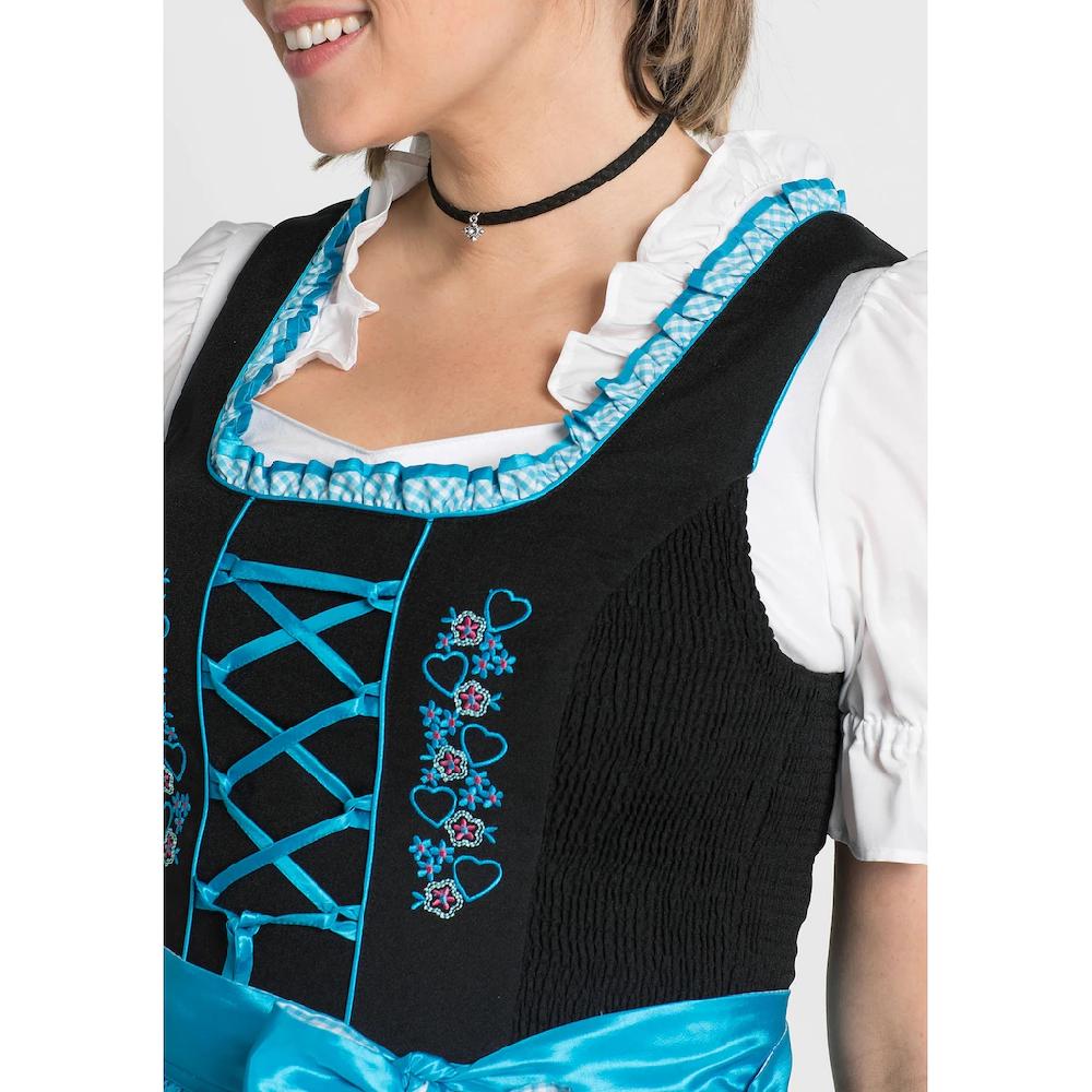 Sheego Dirndl »Große Größen« Mit Schürze 2tlg