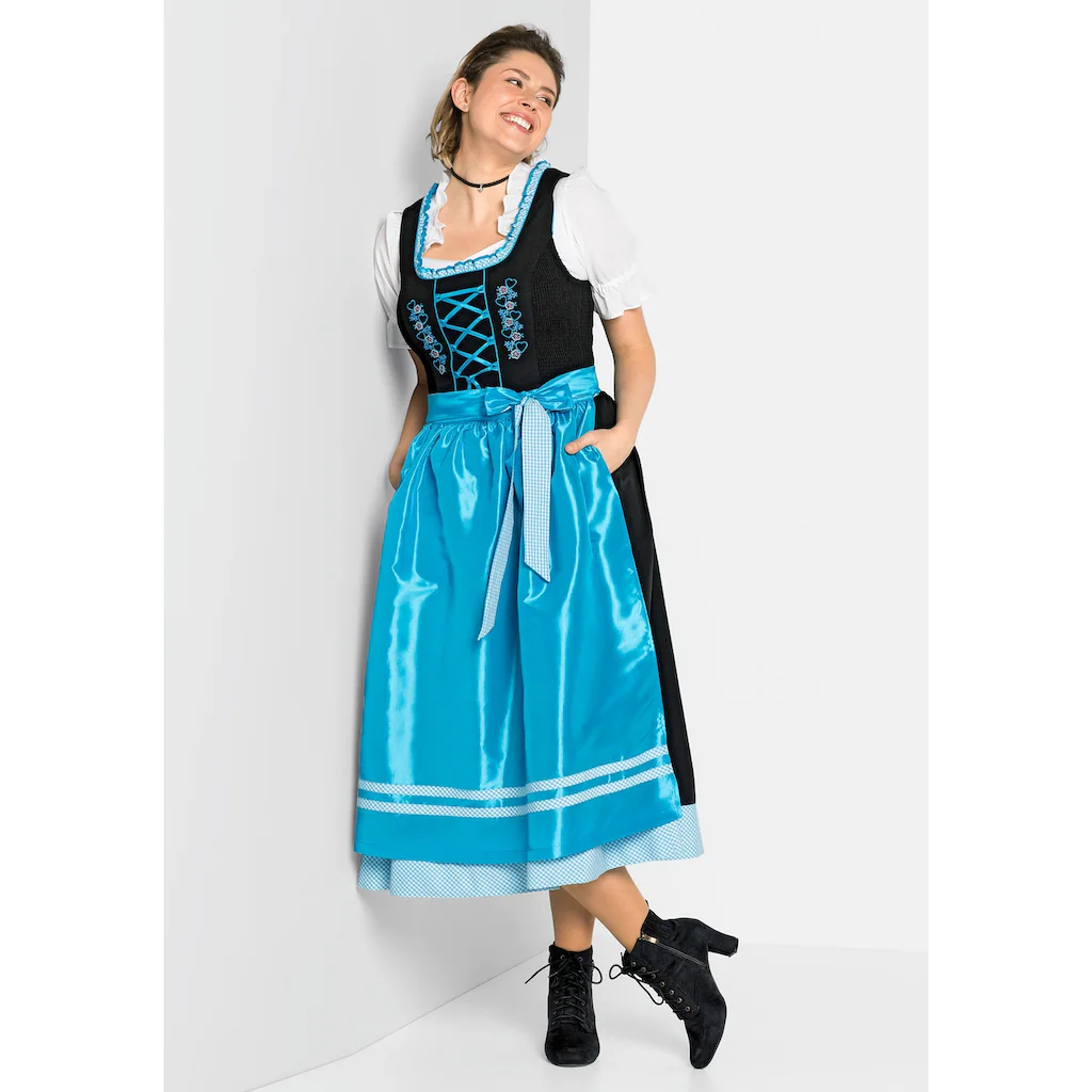 Sheego Dirndl »Große Größen« mit Schürze 2tlg