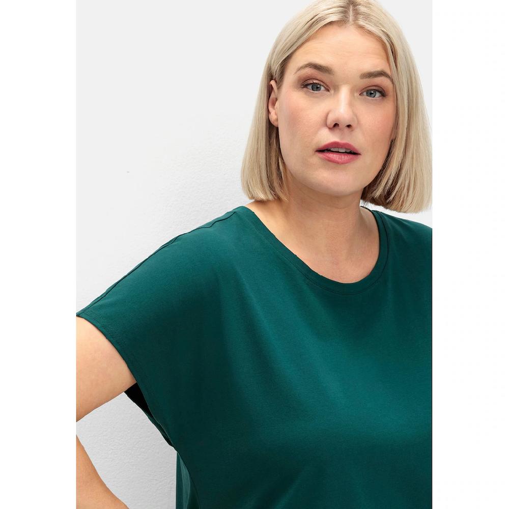 Sheego Funktionsshirt »Große Größen« Atmungsaktiv Und Mit Cut-out Im Rücken