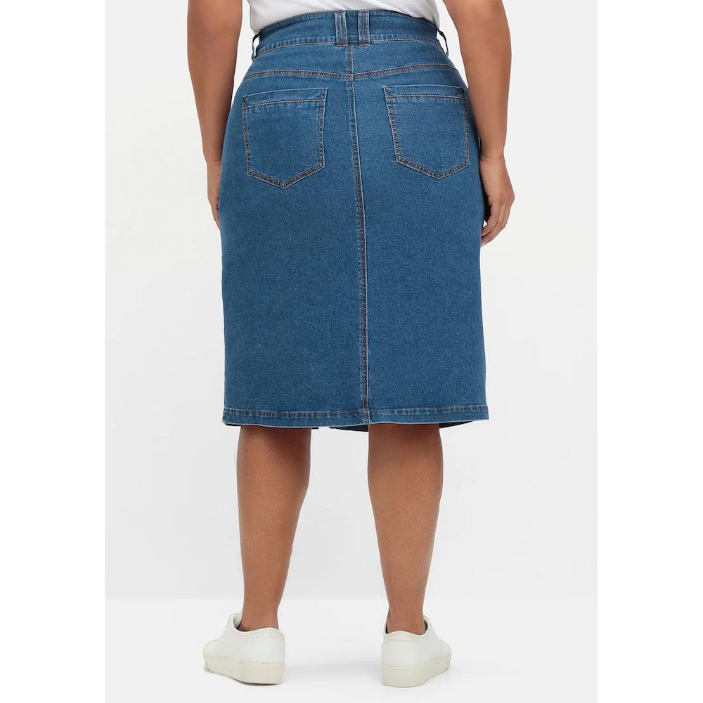 Sheego Jeansrock »Große Größen« Im Curvy-Schnitt MANUELA
