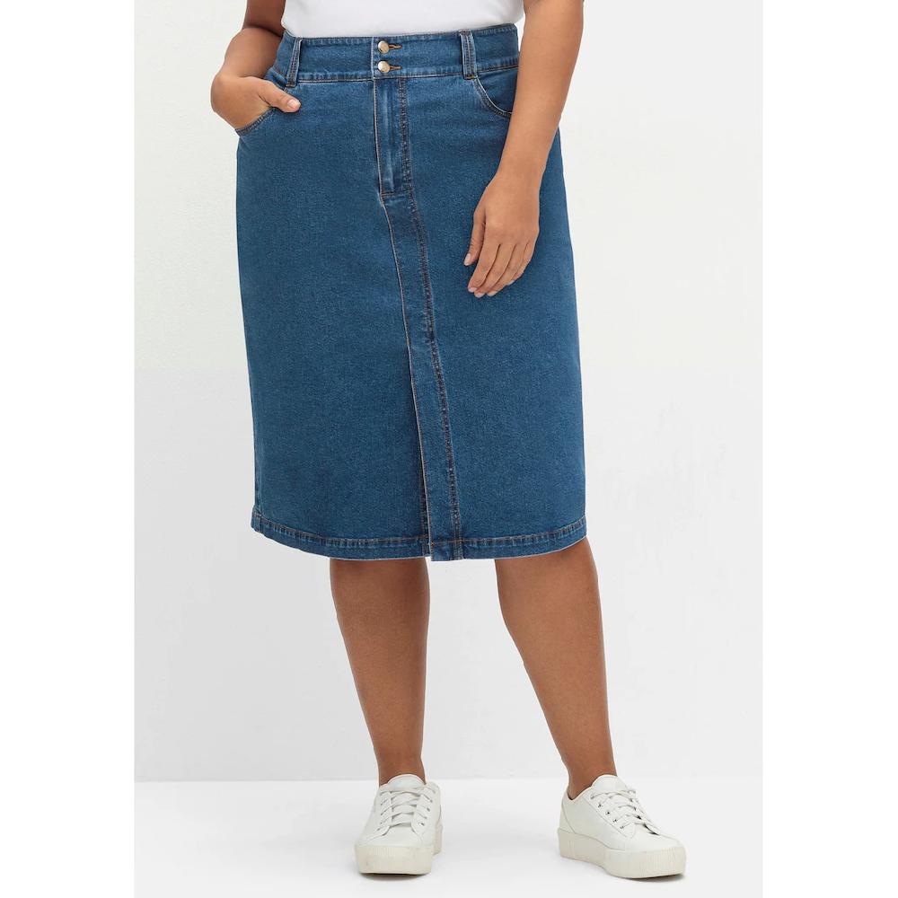Sheego Jeansrock »Große Größen« Im Curvy-Schnitt MANUELA