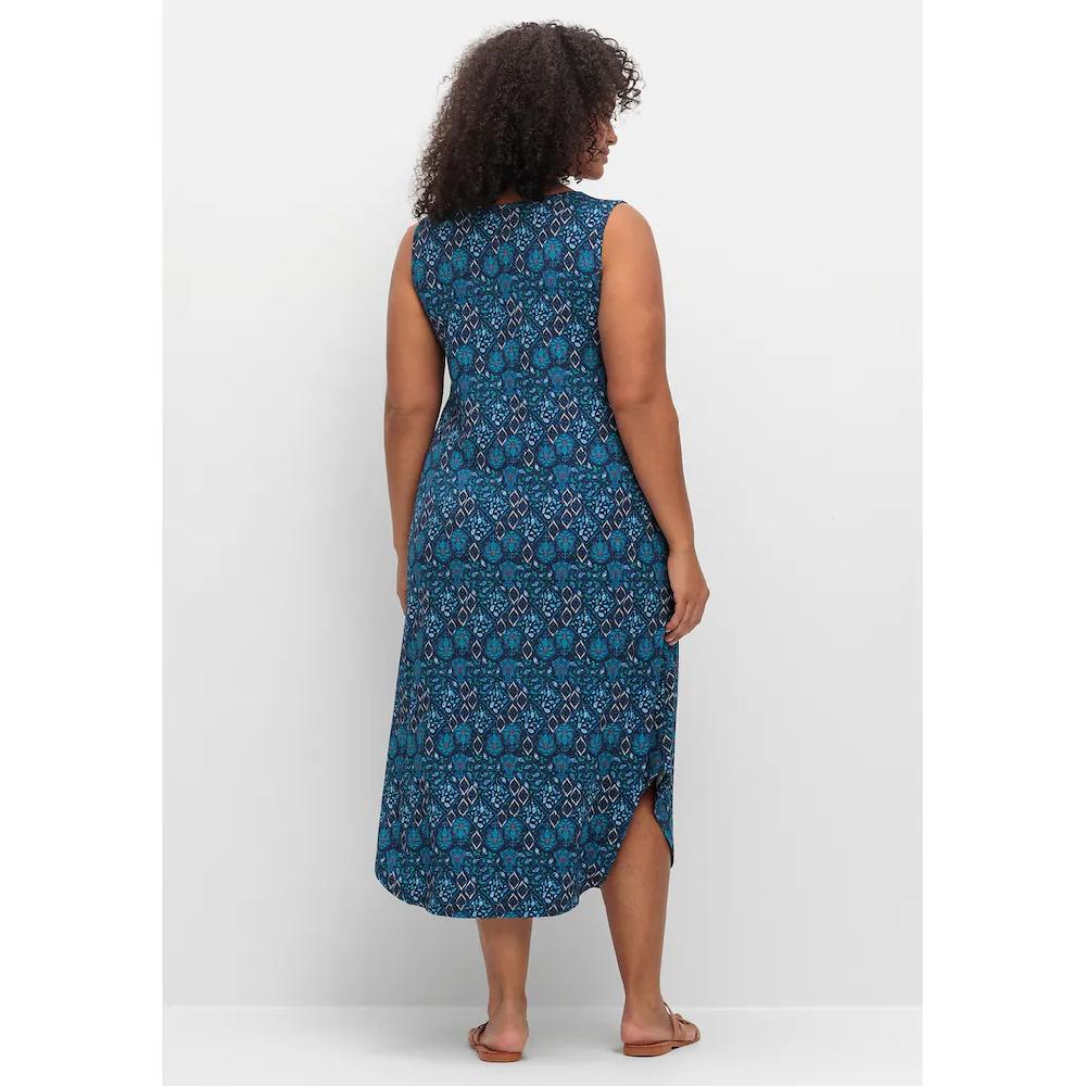 Sheego Jerseykleid »Große Größen« Mit Ornamentprint