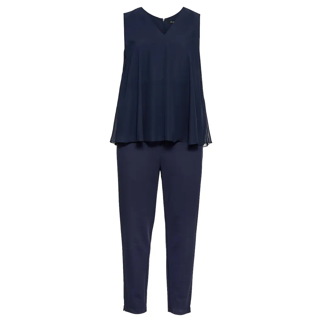 Sheego Jumpsuit »Große Größen« Im Lagenlook