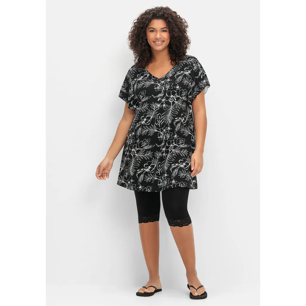 Sheego Longshirt »Große Größen« mit 3/4-Leggings