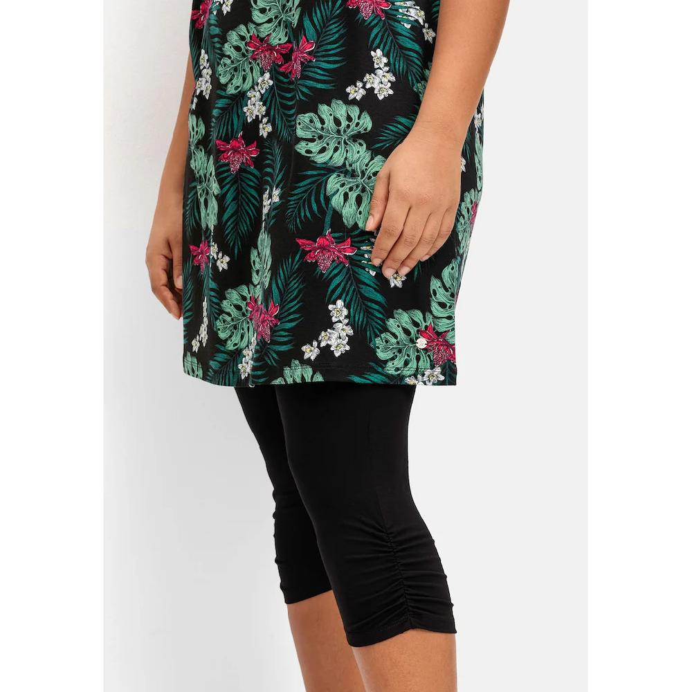 Sheego Longtop »Große Größen« (Set) Im Set Mit 3/4-Leggings