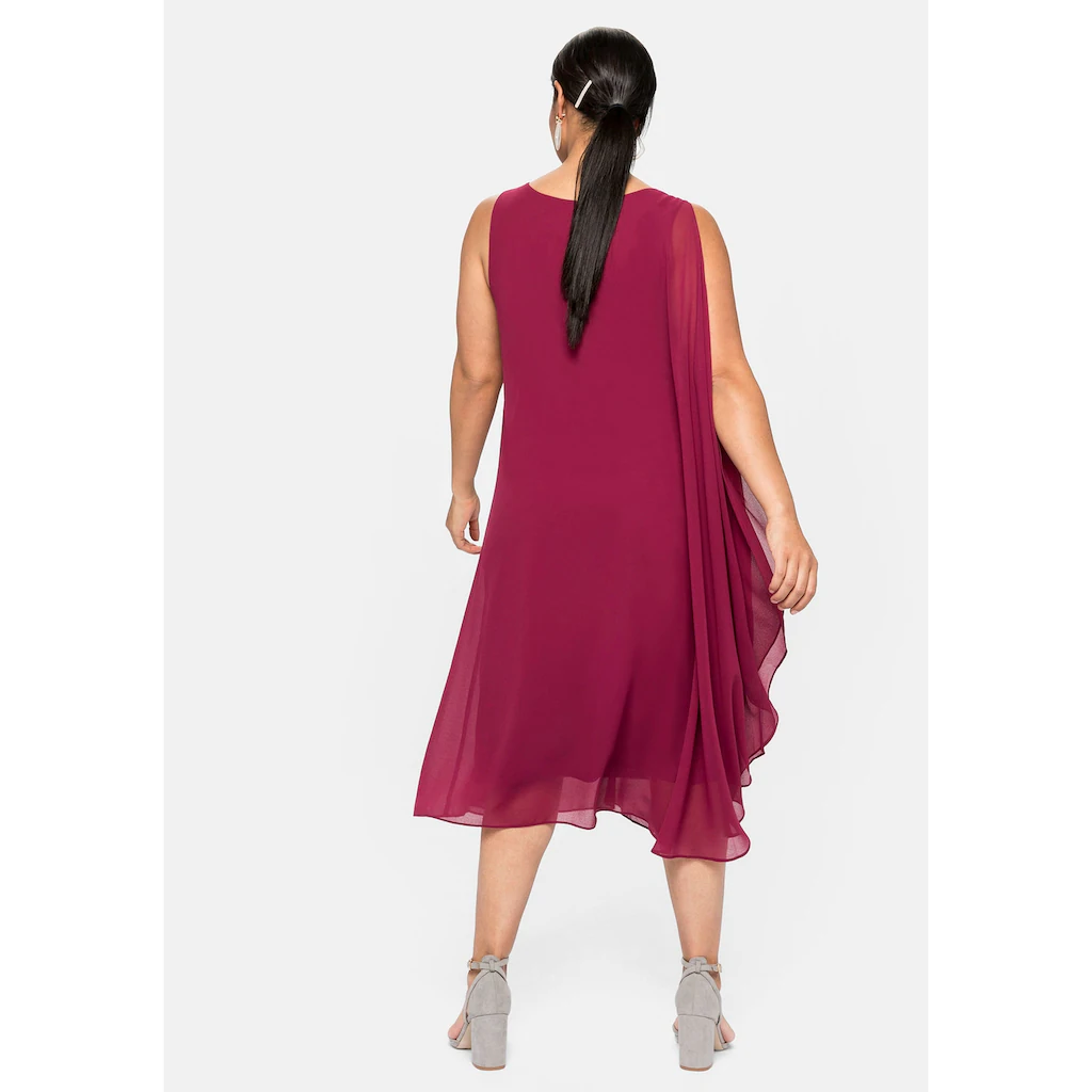 Sheego Partykleid »Große Größen« In Figurumspielender Passform