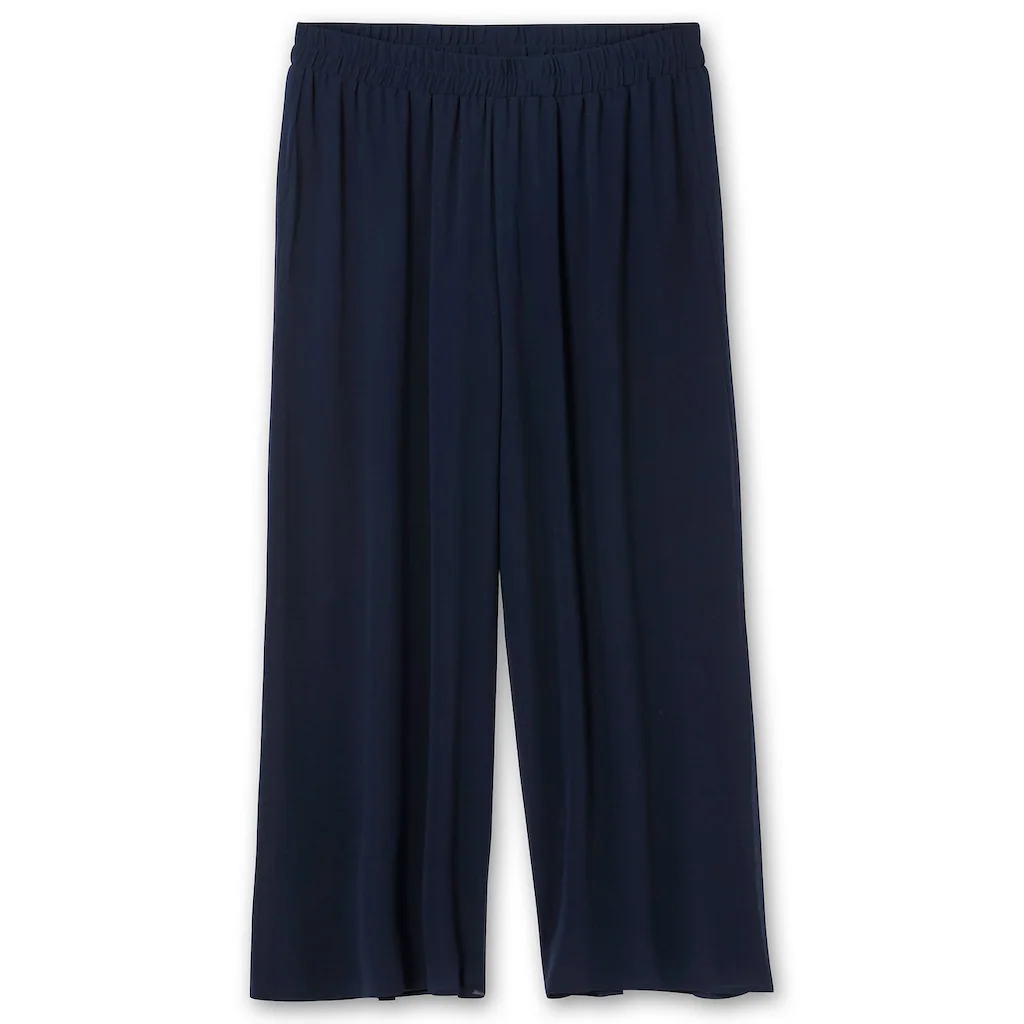 Sheego Schlupfhose »Große Größen« Mit Chiffon Im Lagenlook Gefüttert