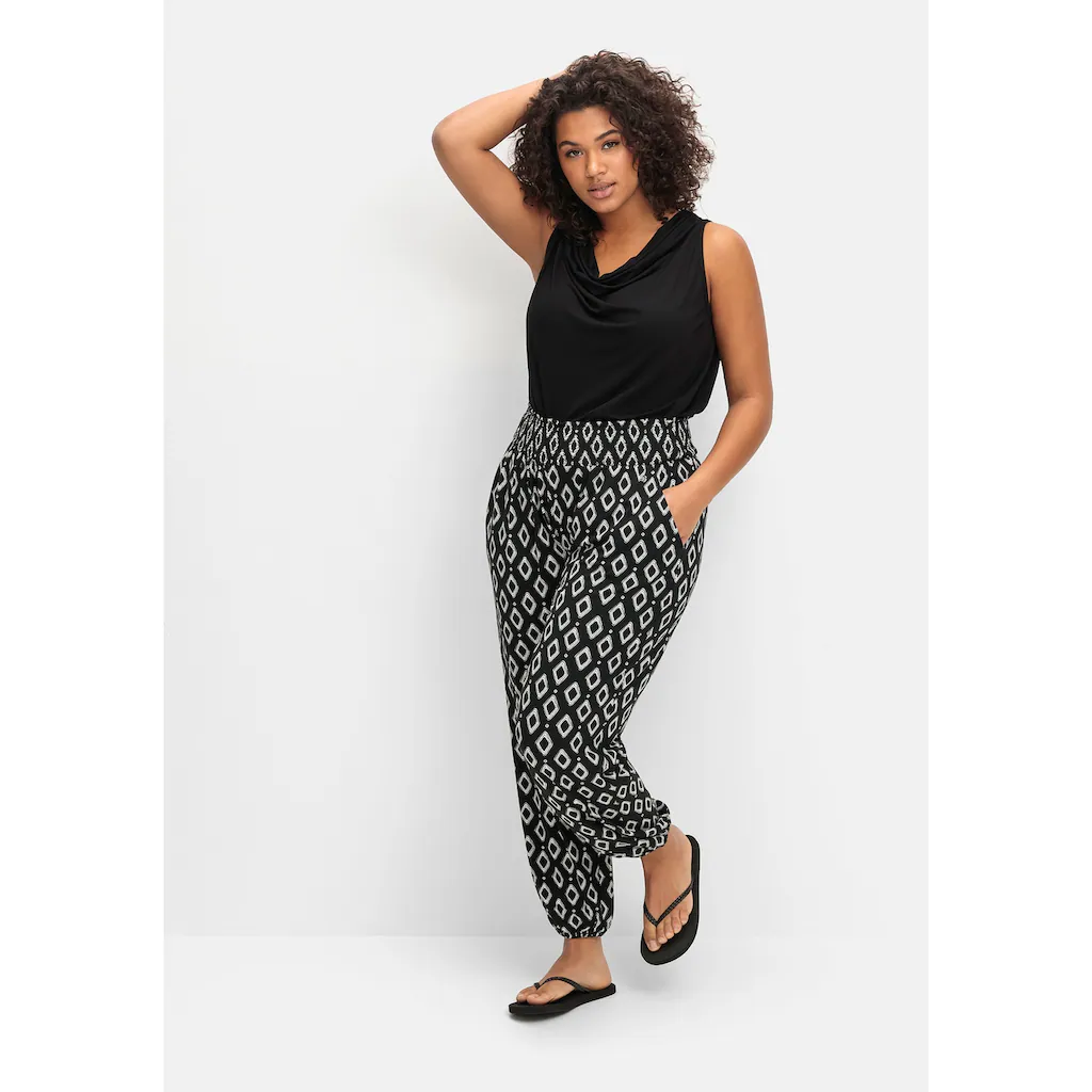 Sheego Schlupfhose »Große Größen« Mit Seitlichen Eingriffstaschen