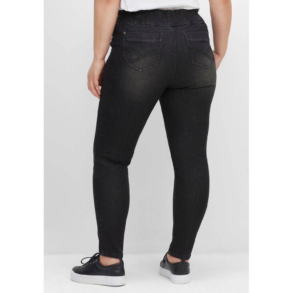 Sheego Schlupfjeans »Große Größen« Mit Breitem Gummibund