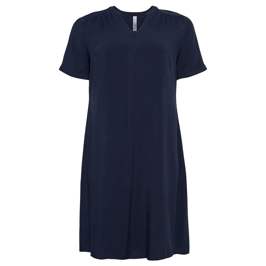 Sheego Sommerkleid »Große Größen« Aus Leichter Viskose In A-Linie