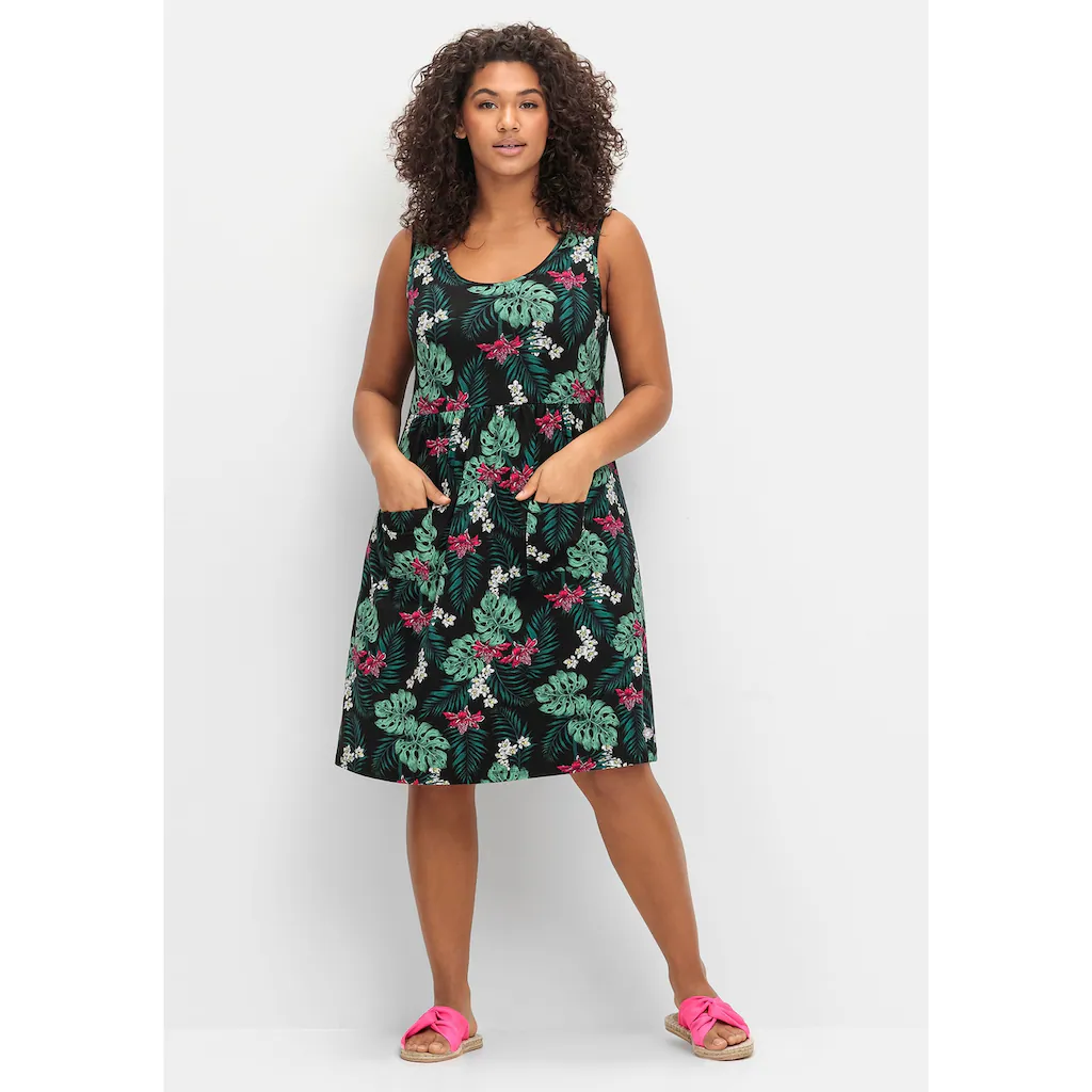 Sheego Sommerkleid »Große Größen« in leicht ausgestellter Form