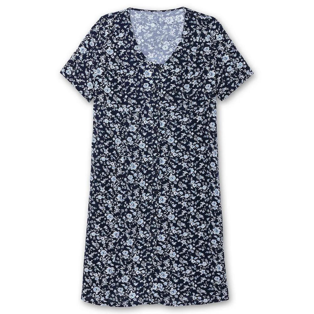 Sheego Sommerkleid »Große Größen« In Midilänge Mit Blümchenprint