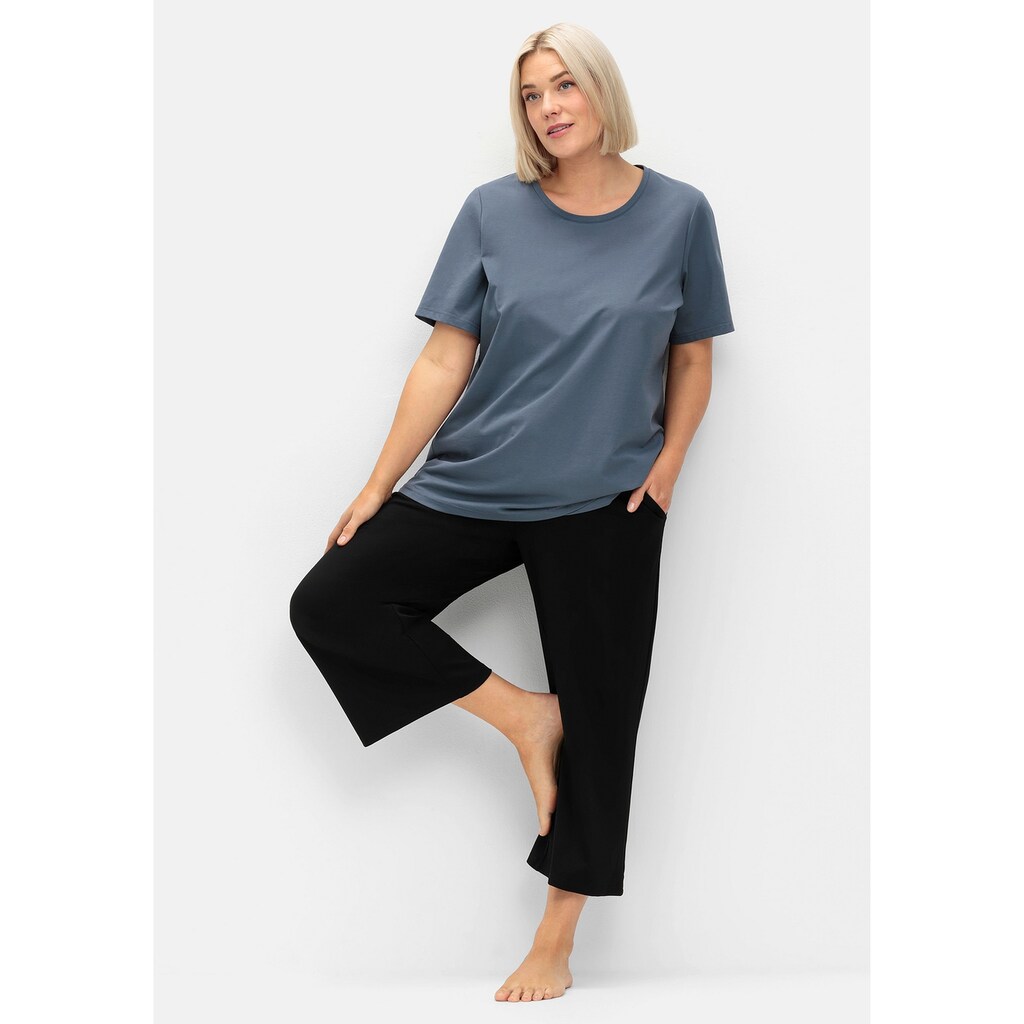 Sheego Sporthose »Große Größen« in 7/8-Länge aus Funktionsmaterial