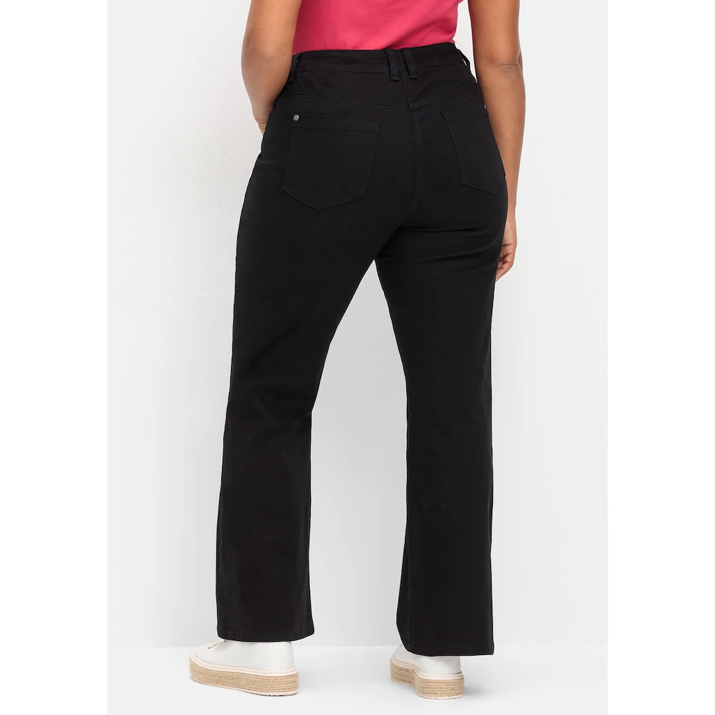 Sheego Stretch-Hose »Große Größen« In Bootcutform Mit Shaping-Einsatz