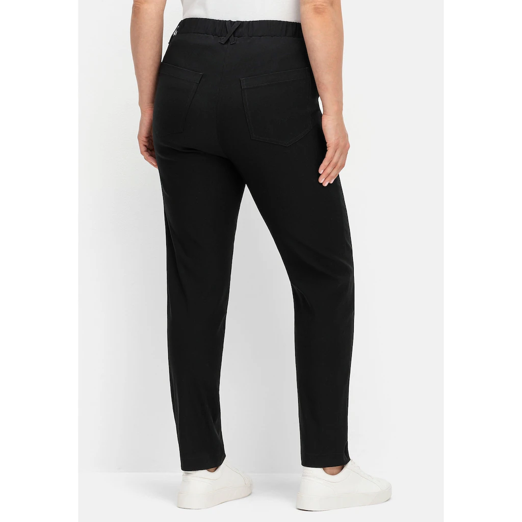 Sheego Stretch-Hose »Große Größen« Mit Shaping-Einsatz Im Bauchbereich