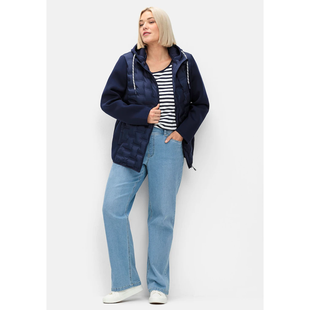 Sheego Stretch-Jeans »Große Größen« im Curvy-Schnitt ELLA mit Teilgummibund