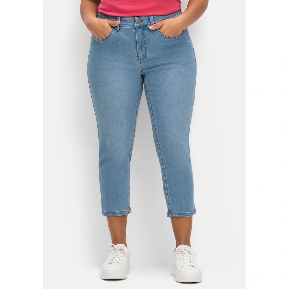 Sheego Stretch-Jeans »Große Größen« In 7/8-Länge