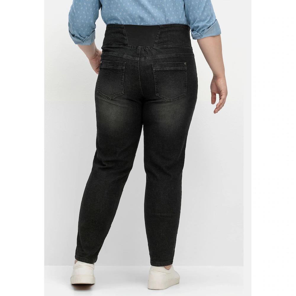 Sheego Stretch-Jeans »Große Größen« Mit Breitem High-Waist-Bund