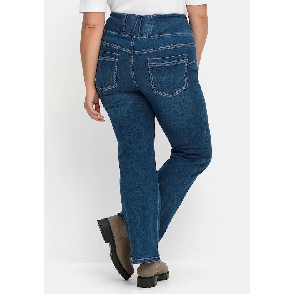 Sheego Stretch-Jeans »Große Größen« Mit Hohem Bund Im Curvy-Schnitt ANNE