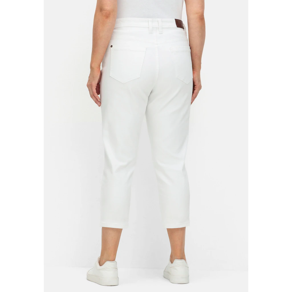 Sheego Stretch-Jeans »Große Größen« Mit Kontrasttape Innen Am Saum