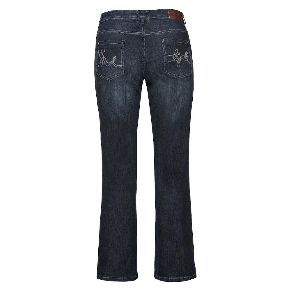 Sheego Stretch-Jeans »Große Größen« Mit Used-Effekten