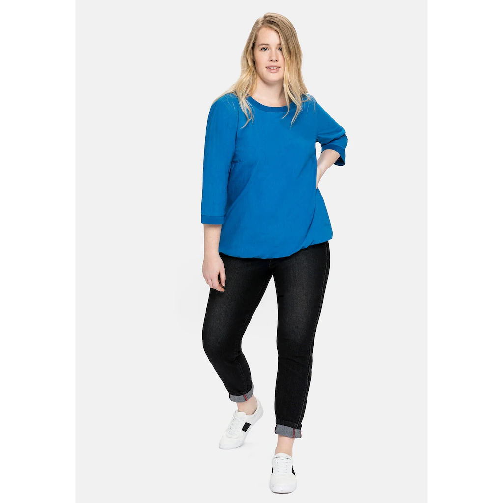 Sheego Stretch-Jeans »Große Größen« Skinny Mit Vorverlegter Teilungsnaht